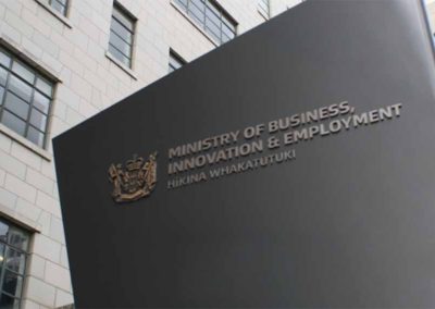 Ministry of Business Innovation and Employment (MBIE)